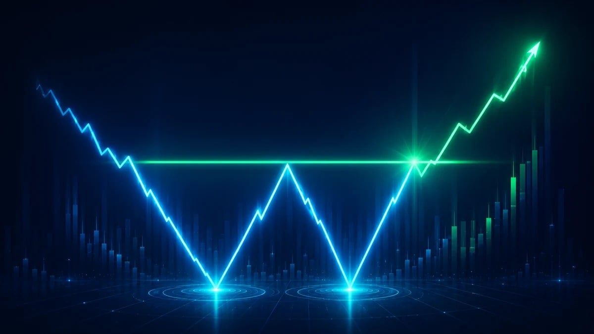 ¿Qué es un patrón de doble suelo en el trading de criptomonedas? Guía 2026
