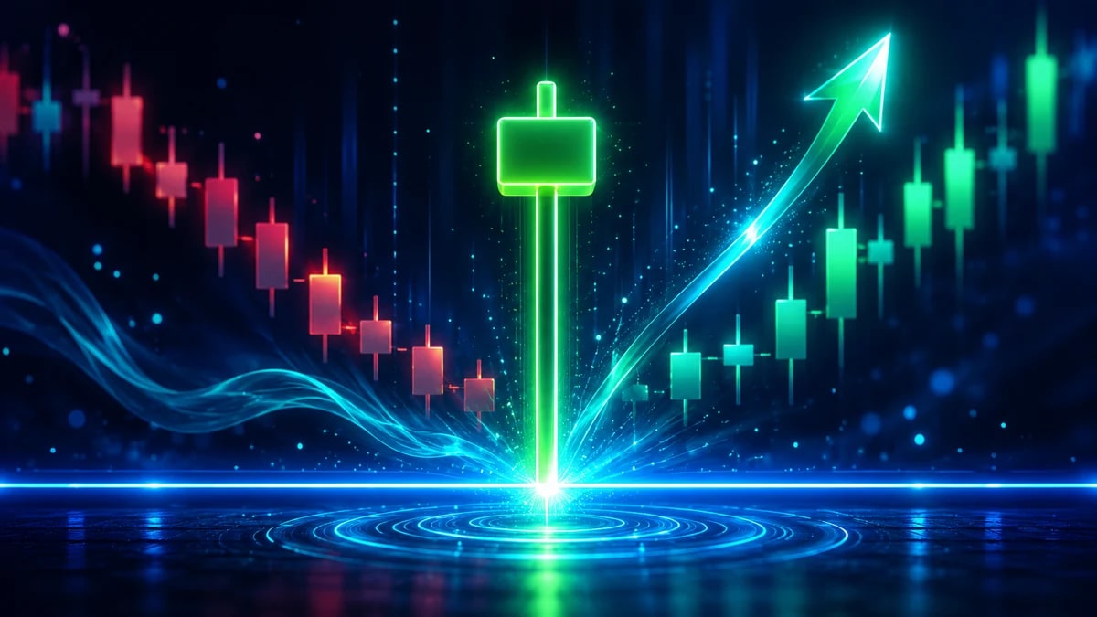 暗号通貨のハンマーローソク足とは何ですか?取引ガイド 2026