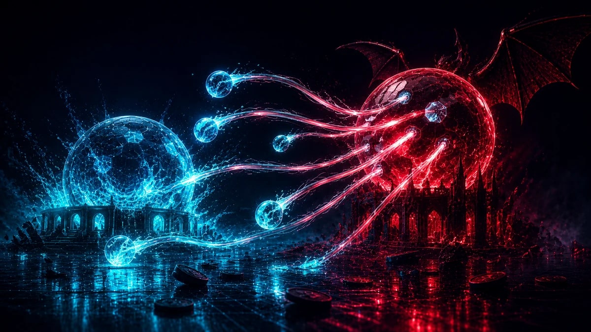 暗号通貨におけるヴァンパイア攻撃とは何ですか? DeFi 流動性戦争 (2026)
