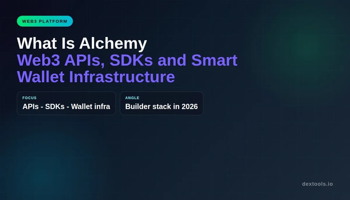 What Is Alchemy: Web3 APIs, SDKs and Smart Wallet Infrastructure (2026)