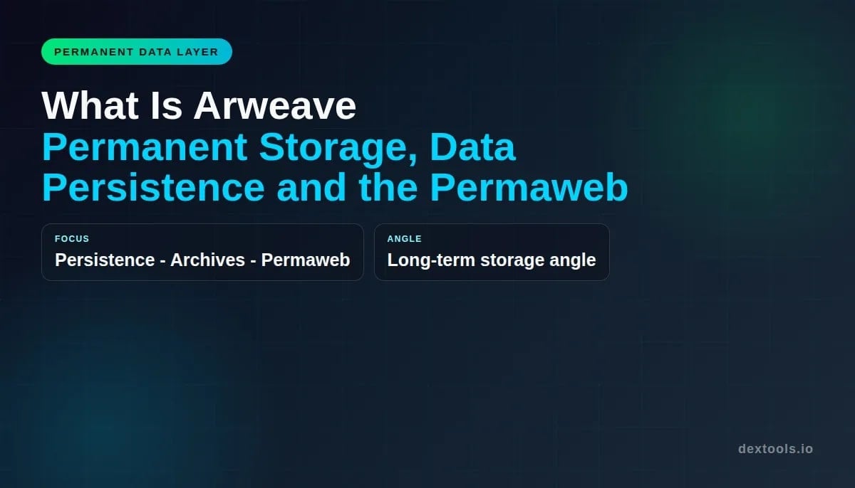 O que é Permaweb? Como Arweave torna os dados permanentes (2026)