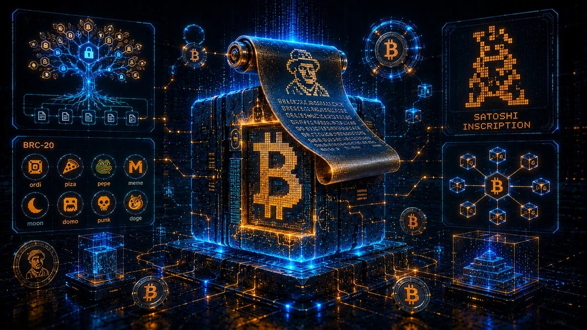 Ordinales de Bitcoin e Inscripciones BRC-20: Guía Completa 2026