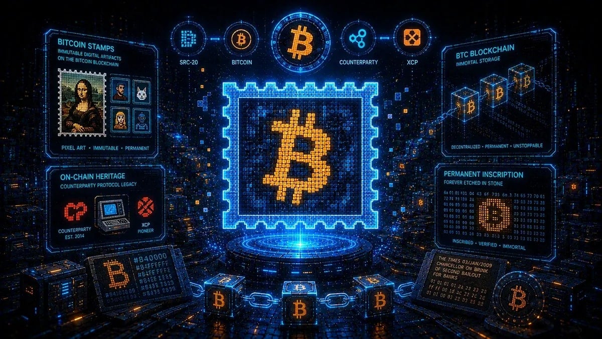 What Are Bitcoin Stamps (SRC-20)? The Permanent NFT Protocol on Bitcoin Explained in 2026