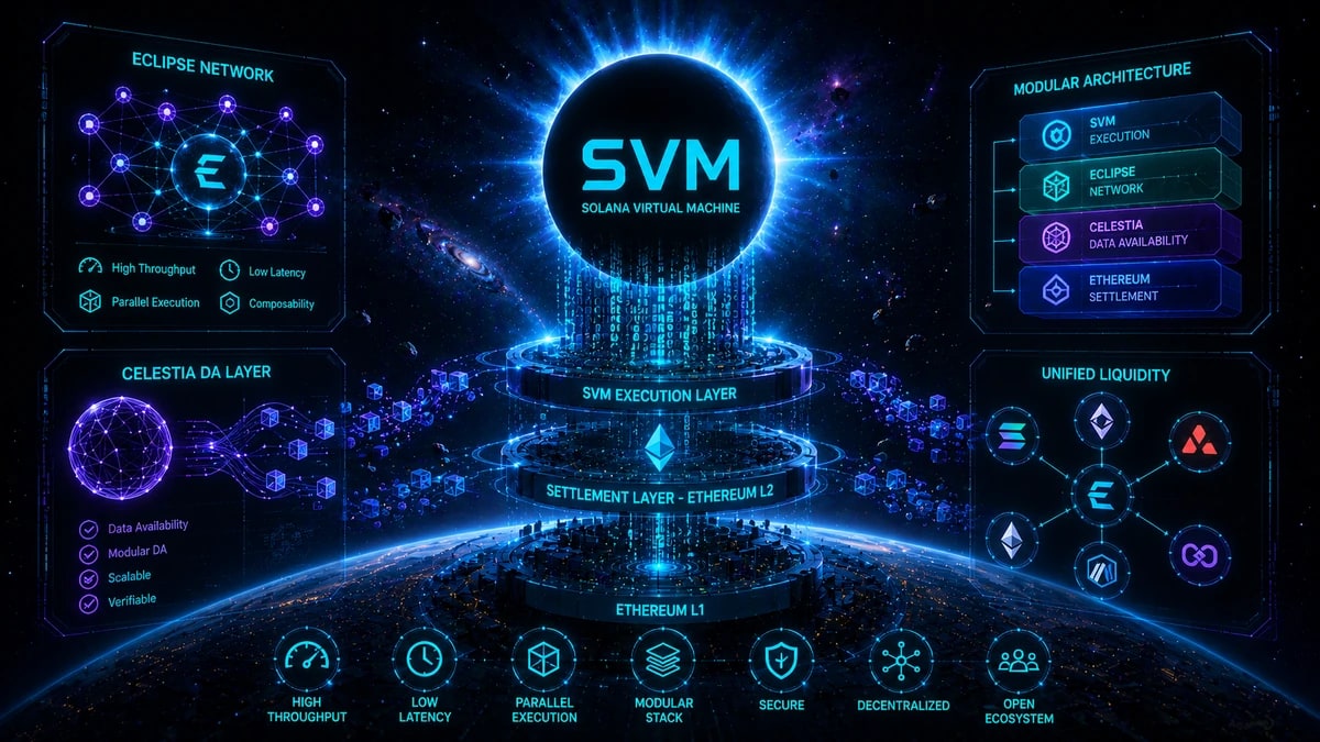 O que é Eclipse Blockchain? Guia SVM Ethereum L2 2026
