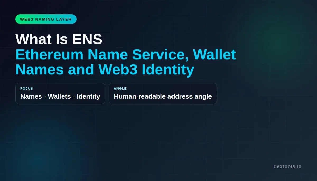 Was ist ENS: Ethereum Name Service, Wallet-Namen und Web3-Identität (2026)