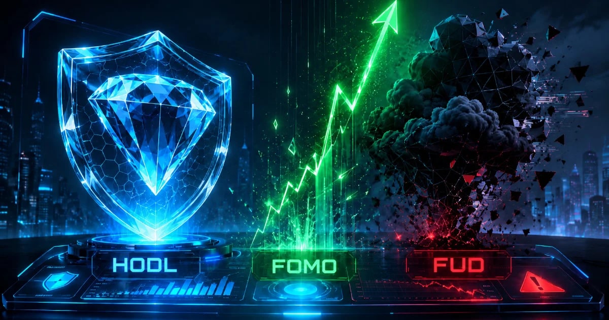 FUD, FOMO, HODL이란 무엇인가요? 암호 해독된 속어