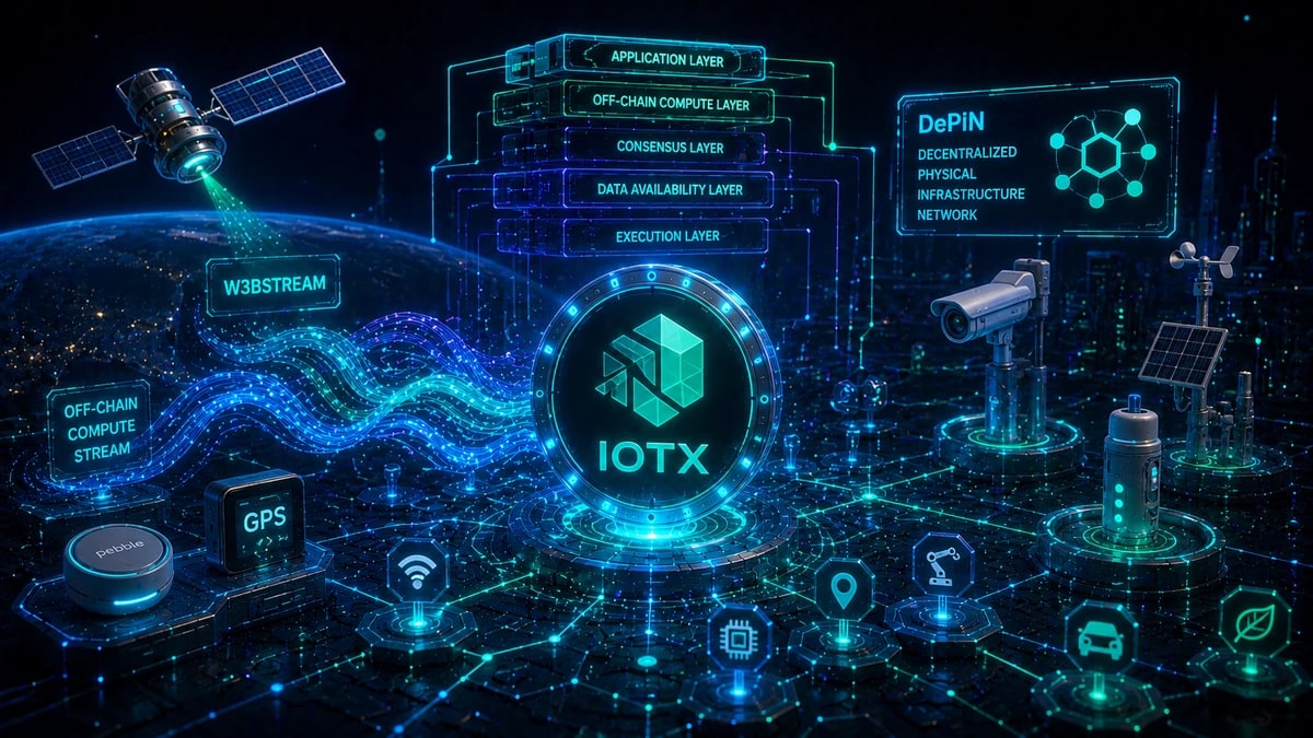 O que é IoTeX (IOTX)? Plataforma modular DePIN para IoT + IA explicada em 2026