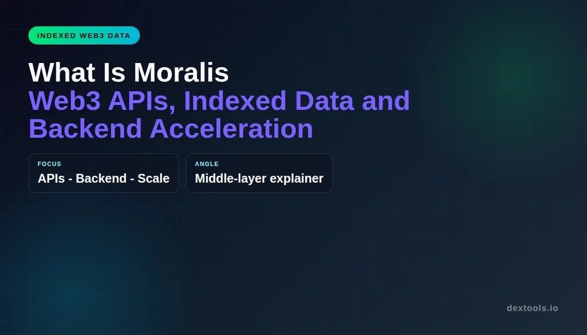 Moralis Nedir: Web3 API'leri, Dizine Alınmış Veriler ve Arka Uç Hızlandırma (2026)