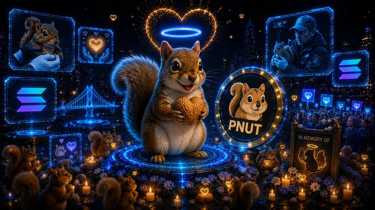 Was ist PNUT (Erdnuss das Eichhörnchen)? Solana Memecoin im Jahr 2026 erklärt