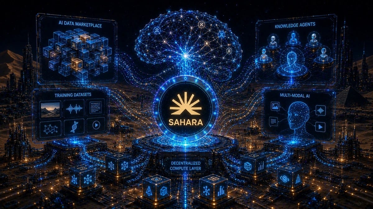 ¿Qué es la IA del Sáhara (SAHARA)? Guía descentralizada de blockchain de IA 2026