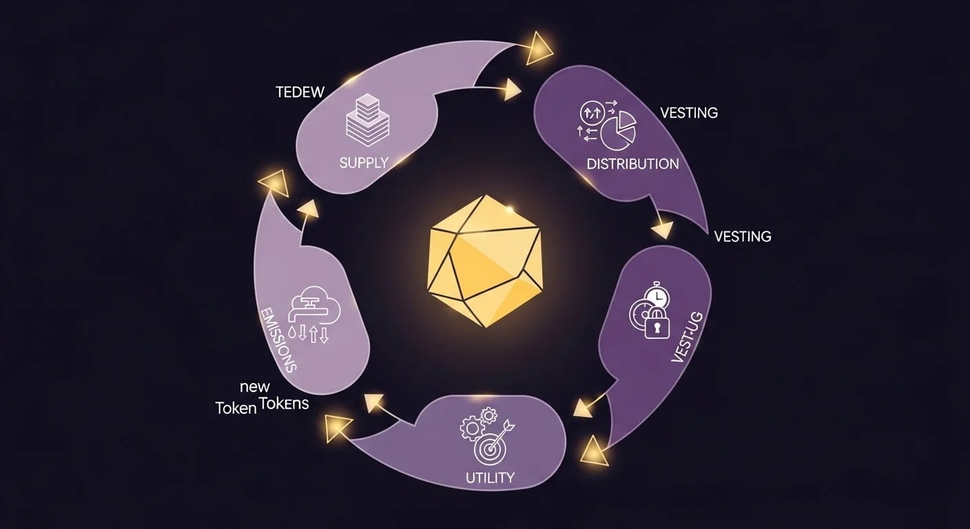 Was ist Tokenomics in Krypto? Vollständiger Projektbewertungsleitfaden (2026)