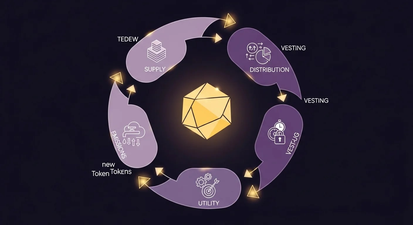 Qu'est-ce que la tokenomics dans la crypto ? Guide complet d'évaluation de projet (2026)