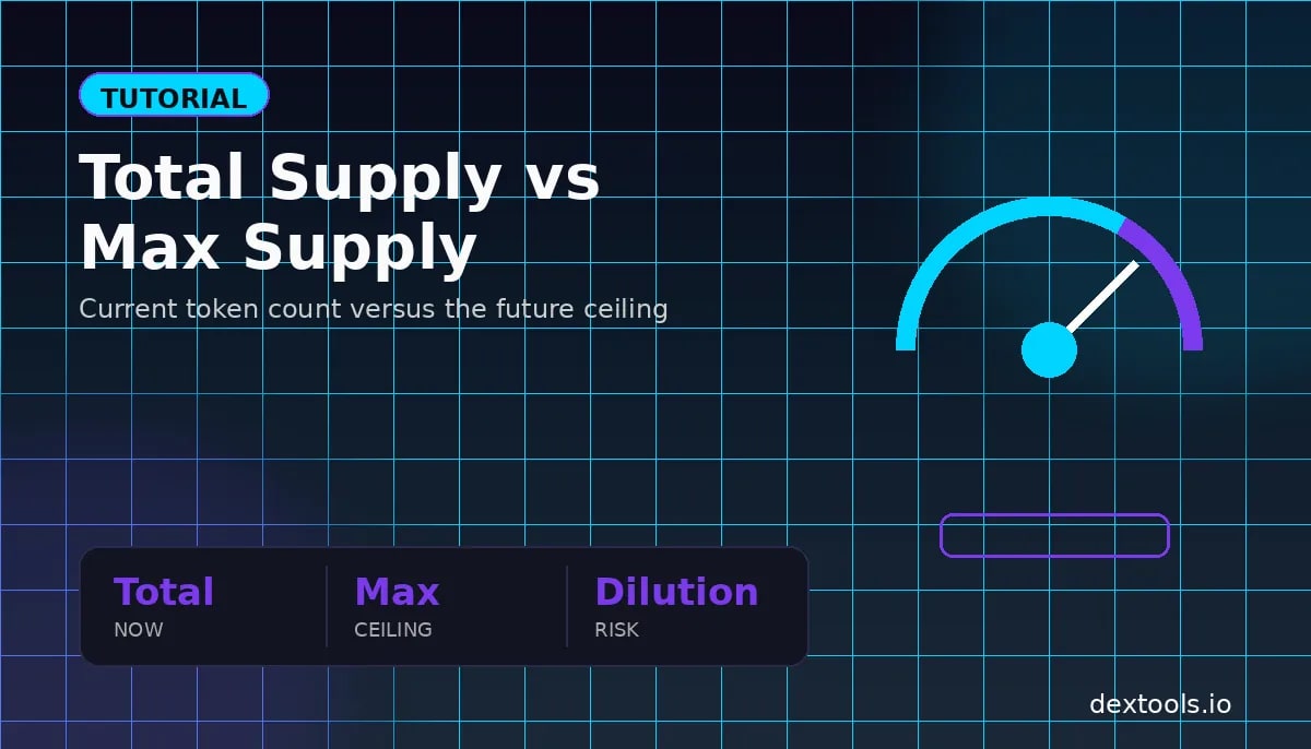 Total Supply vs Max Supply in Crypto (2026)
