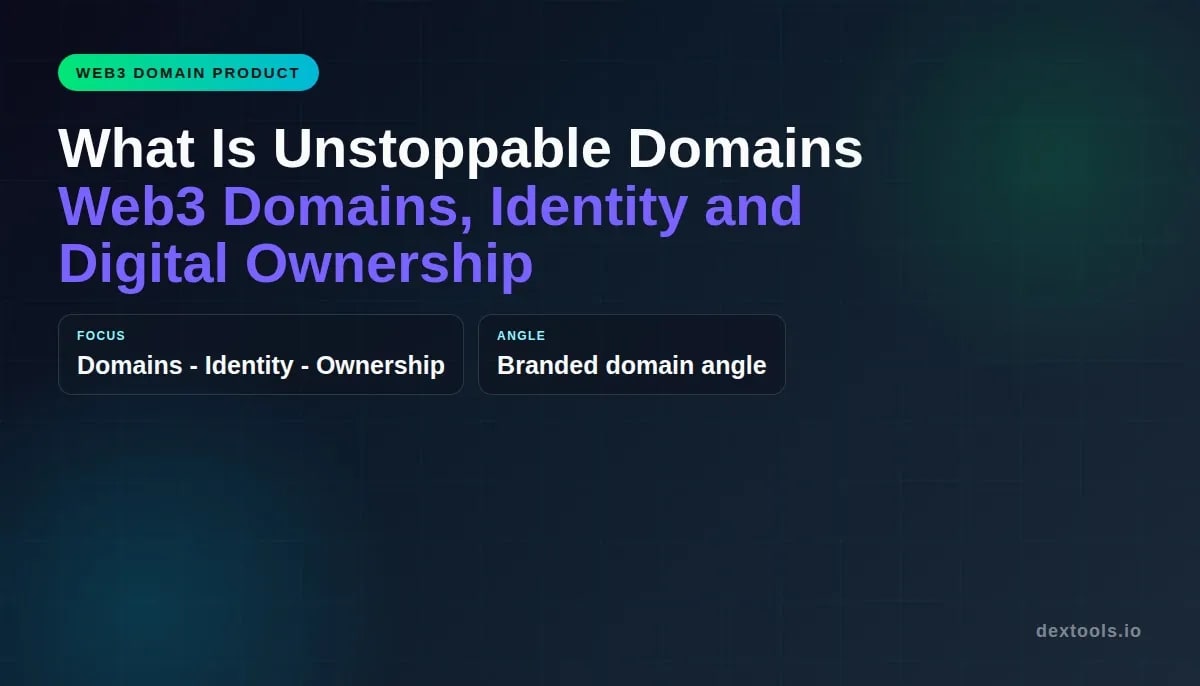 Qué son los dominios imparables: dominios Web3, identidad y propiedad digital (2026)