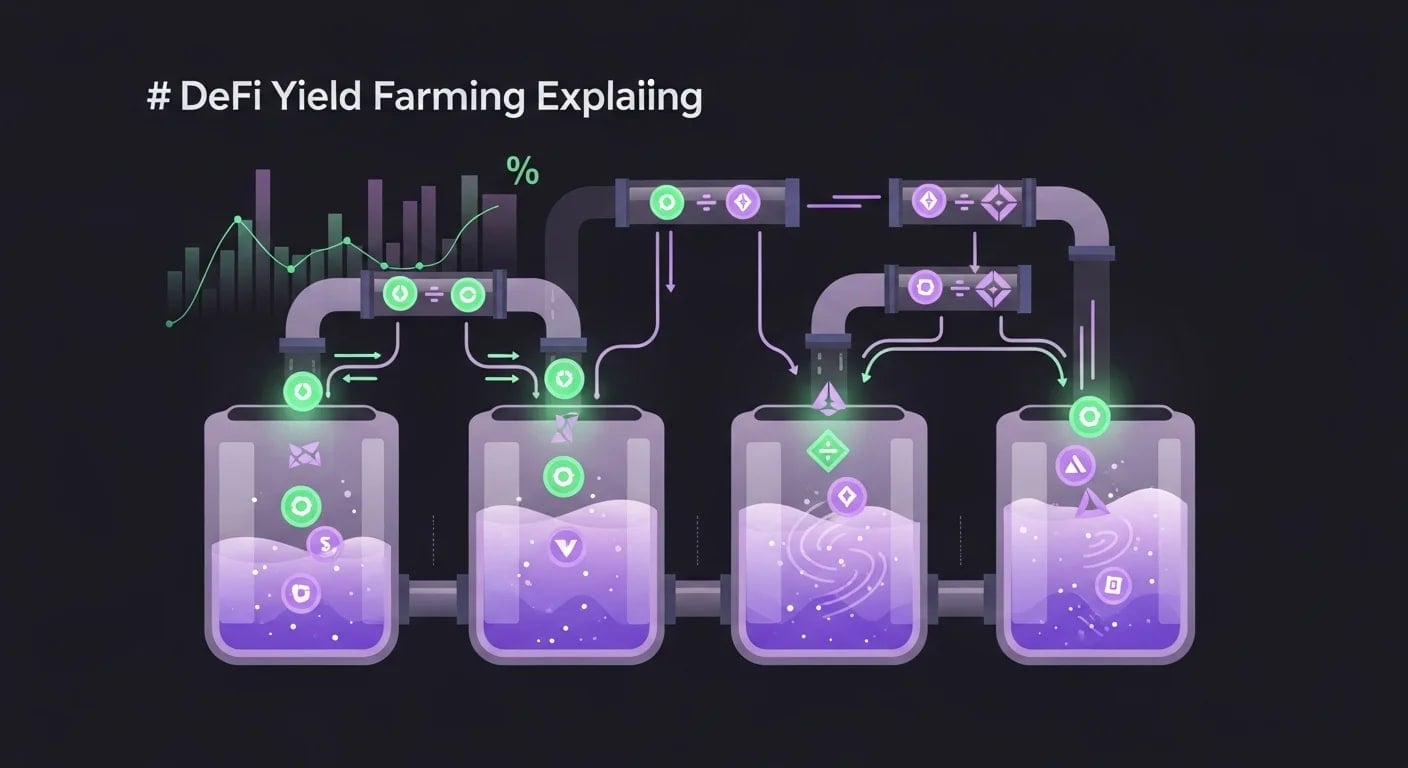 Qu'est-ce que le yield farming en crypto ? Guide complet de stratégie DeFi (2026)