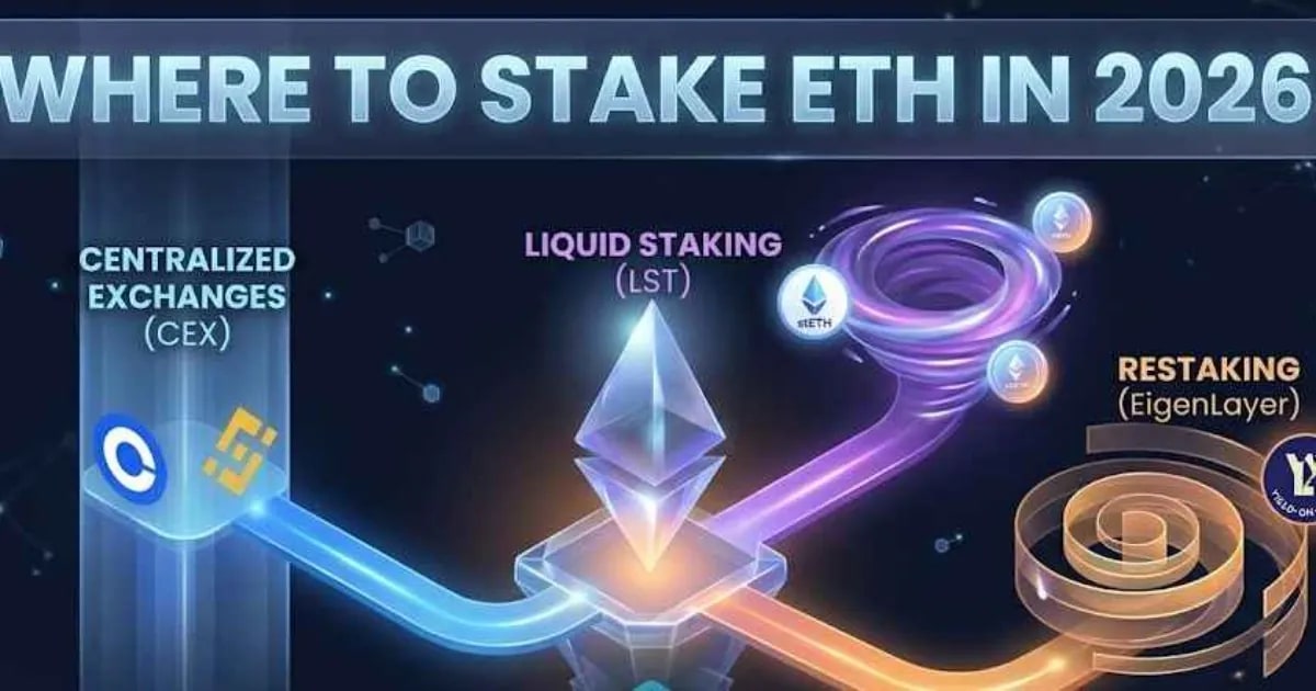 ETH'yi Nerede Stake Edebilirsiniz: Yüksek Getiriler için En İyi 2026 Platformu