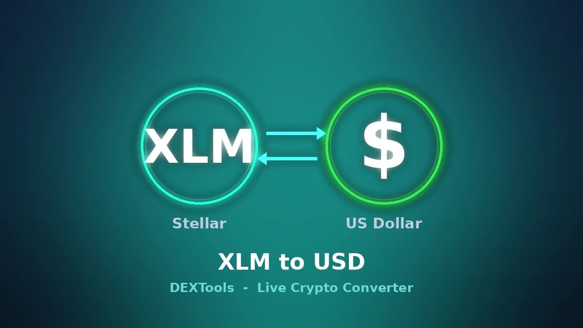 Convertidor Stellar a USD: Precio XLM en vivo (2026)